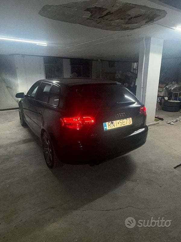 Usata Audi A3 Ambiente 150 CV (110 kW) 2006 Nero Utilitaria