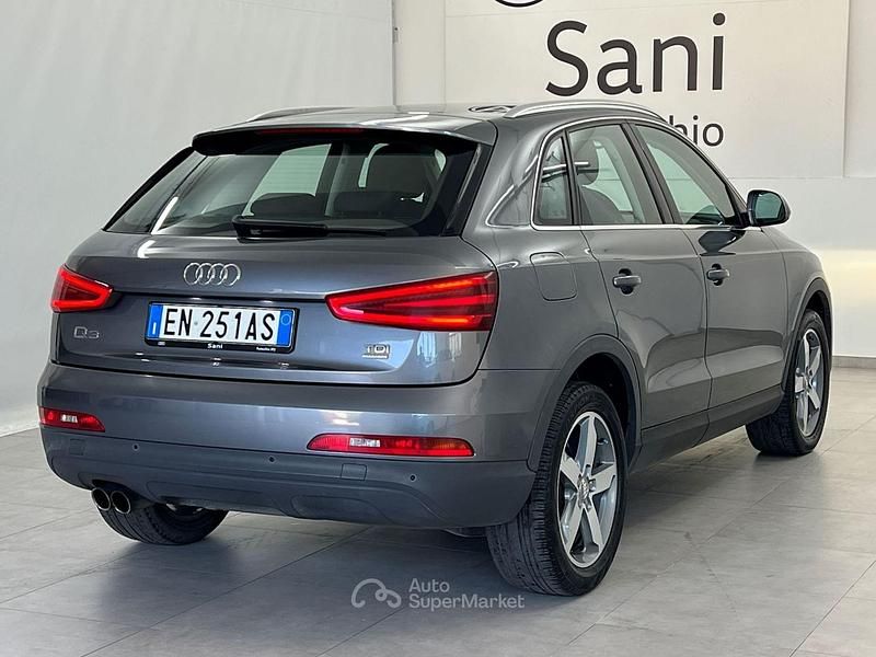 Usata Audi Q3 Advanced Plus 177 CV (130 kW) 2012 Grigio SUV