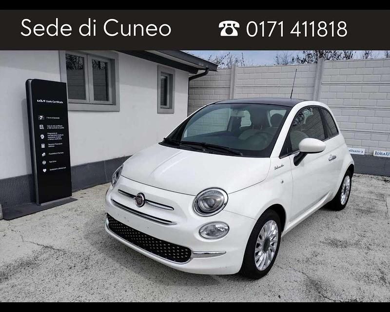 Bianco Usata 2022 Fiat 500 Dolcevita Due volumi | 11.900 € (Buon prezzo) - Immagine 1/3