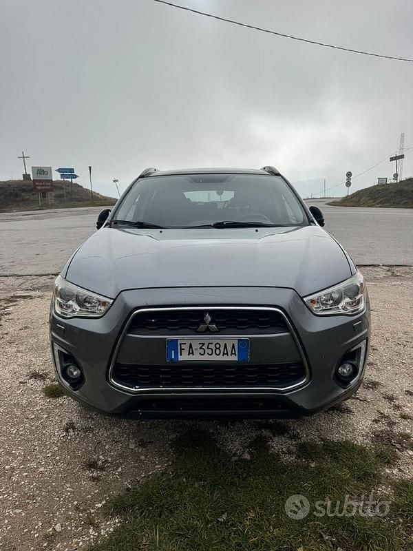 Usata Mitsubishi ASX Intense 116 CV (85 kW) 2015 Grigio SUV