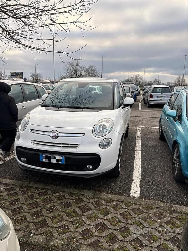 Usata Fiat 500L 80 CV (58 kW) 2015 Bianco Monovolume