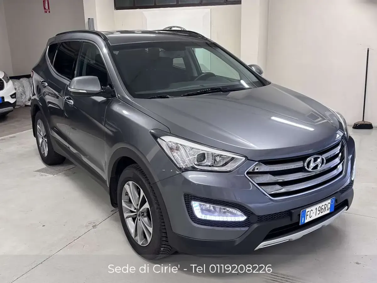 Usata Hyundai Santa Fe Comfort 150 CV (110 kW) 2016 Grigio SUV