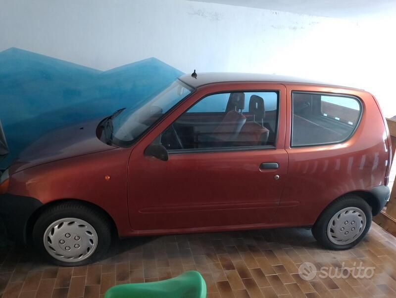 Usata Fiat Seicento S 39 CV (28 kW) 1998 Rosso Utilitaria