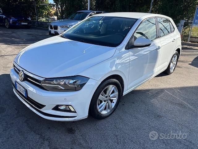 Usata VW Polo 65 CV (47 kW) 2019 Bianco Berlina