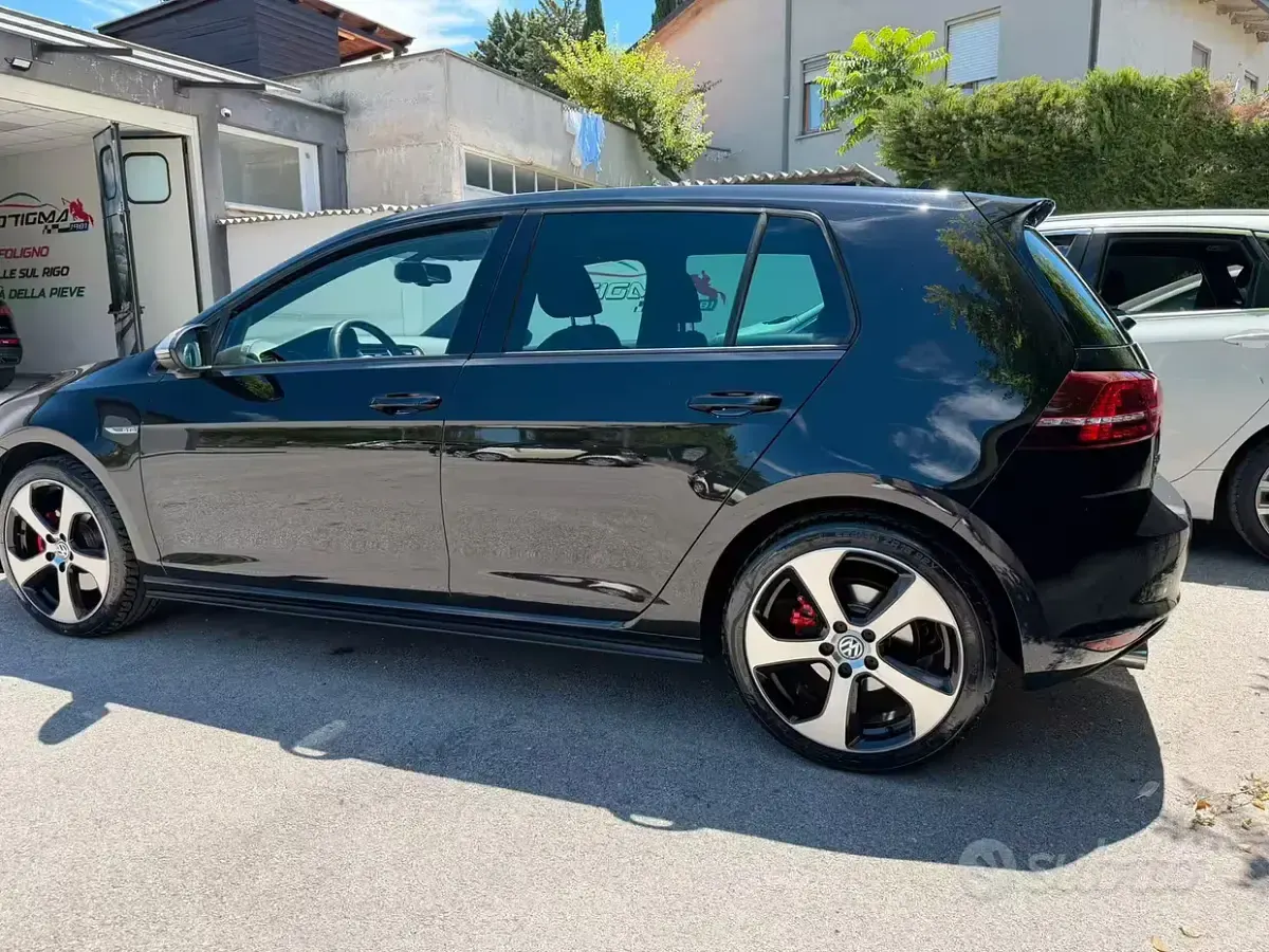 Usata VW Golf VII GTD 184 CV (135 kW) 2016 Nero Berlina