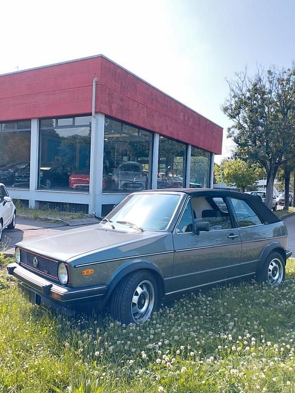 Usata VW Golf Cabriolet S 111 CV (81 kW) 1983 Grigio Cabrio