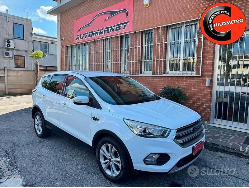 Usata Ford Kuga Titanium 120 CV (88 kW) 2019 Bianco SUV
