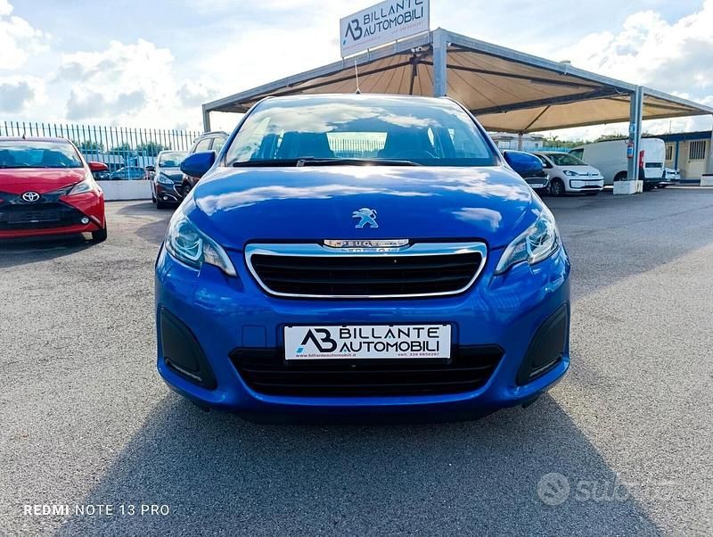 Usata Peugeot 108 Active 72 CV (52 kW) 2019 Blu Berlina