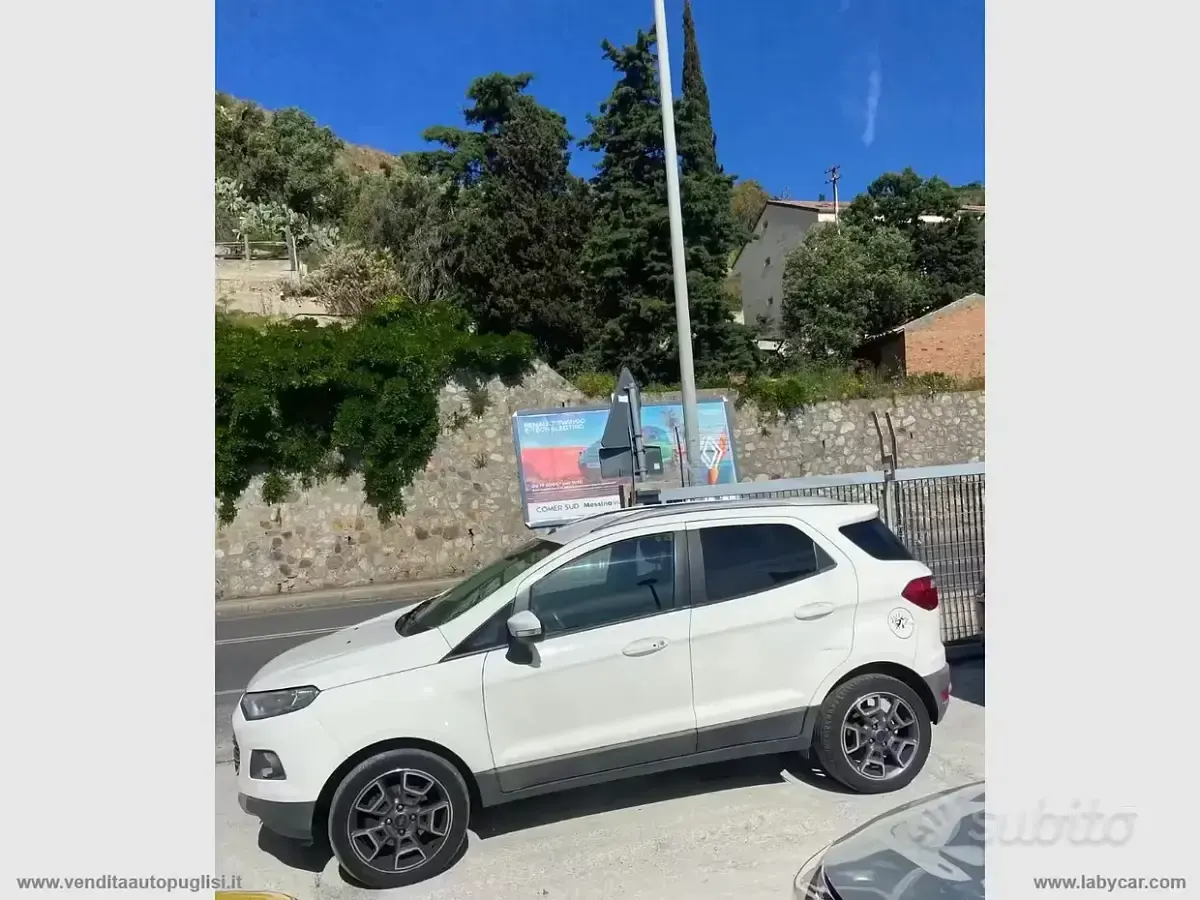 Usata Ford Ecosport Titanium S 95 CV (69 kW) 2016 Bianco SUV