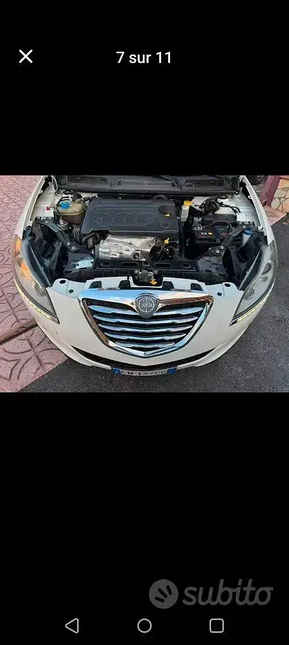 Usata Lancia Delta 105 CV (77 kW) 2012 Bianco Utilitaria