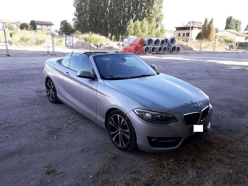 Usata BMW 220 M Sport 190 CV (139 kW) 2015 Argento Cabrio