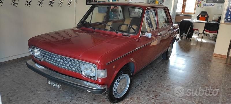 Usata Fiat 128 1970 Rosso Berlina