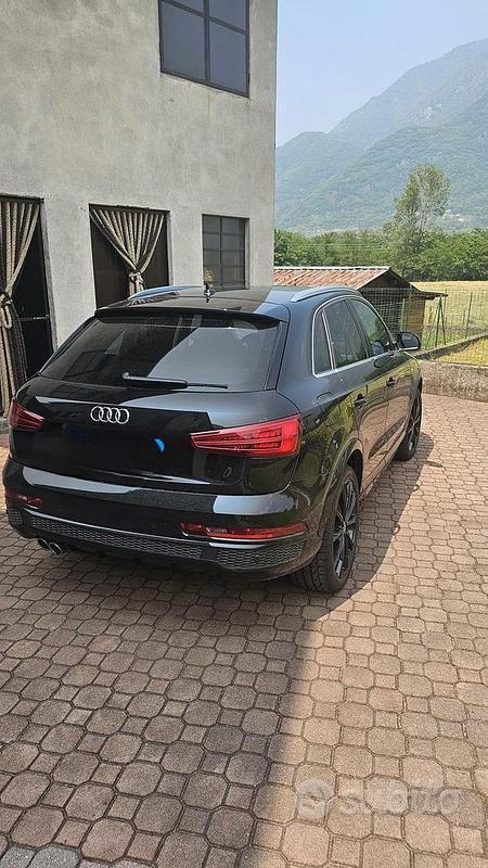 Usata Audi Q3 S-Line 184 CV (135 kW) 2015 Nero SUV