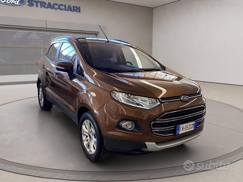 Usata Ford Ecosport Titanium S 125 CV (91 kW) 2017 Marrone metallizzato SUV