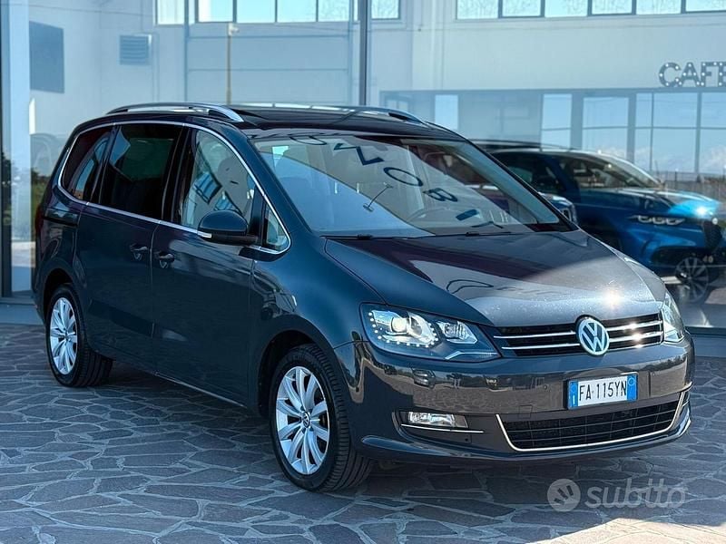 Usata VW Sharan Highline 150 CV (110 kW) 2015 Grigio Monovolume