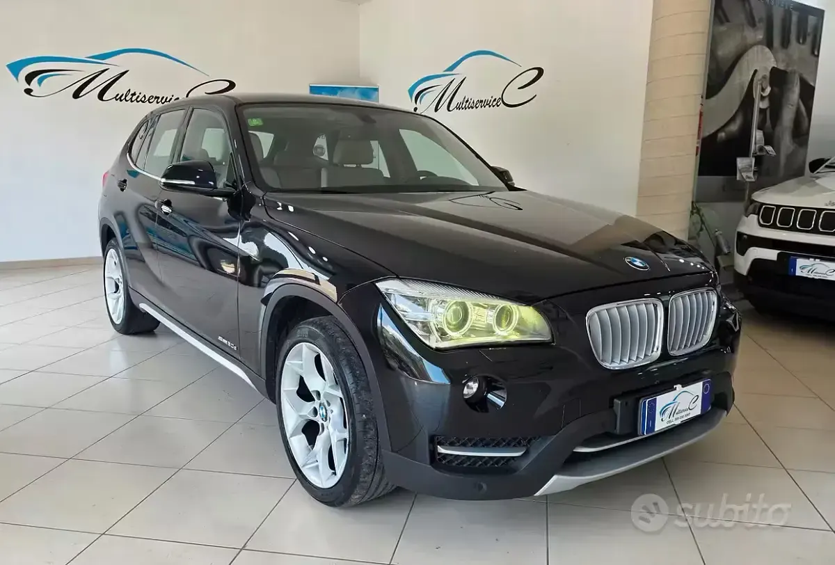 Usata BMW X1 Sport Line 184 CV (135 kW) 2013 Nero SUV