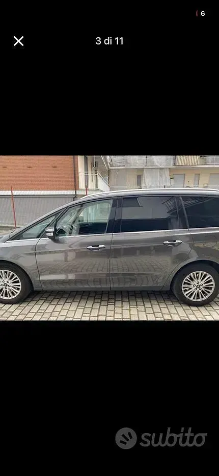 Usata Ford Galaxy 150 CV (110 kW) 2017 Grigio Monovolume