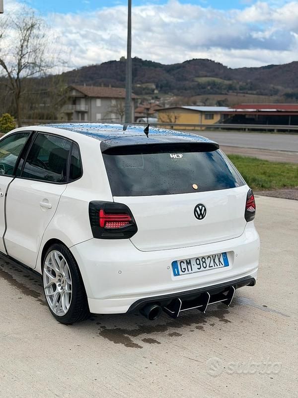 Usata VW Polo 75 CV (55 kW) 2014 Bianco Utilitaria