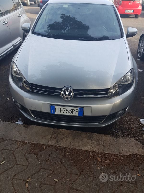 Usata VW Golf VI 122 CV (89 kW) 2011 Grigio Utilitaria