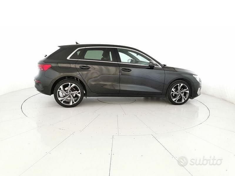 Usata Audi A3 Advanced Plus 110 CV (80 kW) 2023 Nero mythos metallizzato Berlina