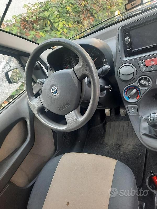 Usata Fiat Panda 2007 Giallo Utilitaria