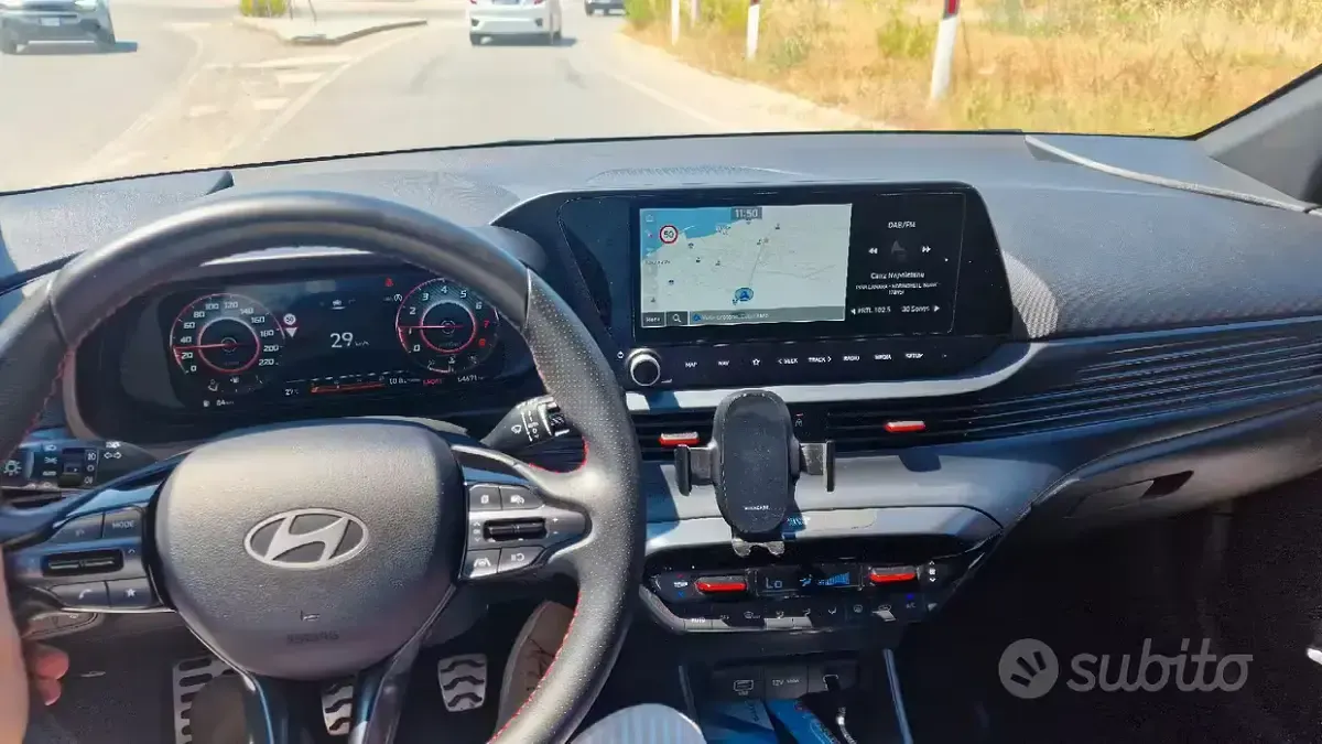 Usata Hyundai i20 N Line 100 CV (73 kW) 2024 Nero Utilitaria