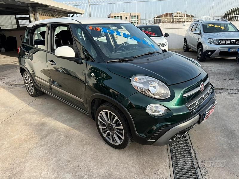 Usata Fiat 500L Cross 95 CV (69 kW) 2018 Verde Monovolume