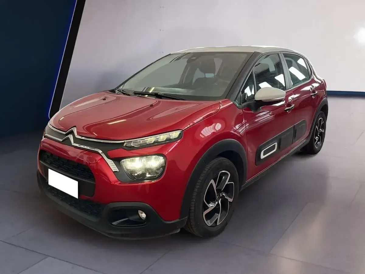 Usata Citroën C3 PureTech 83 CV (61 kW) 2021 Rosso Utilitaria