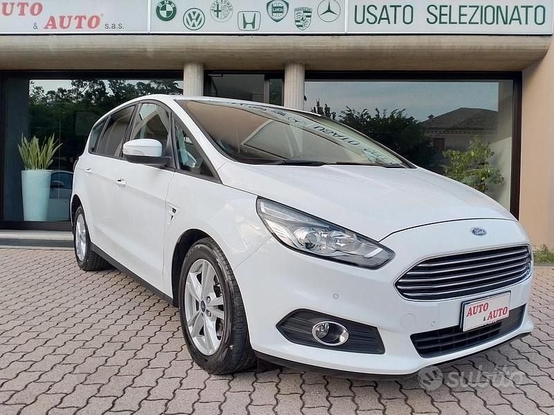Usata Ford S-MAX Business Edition 150 CV (110 kW) 2018 Bianco Monovolume