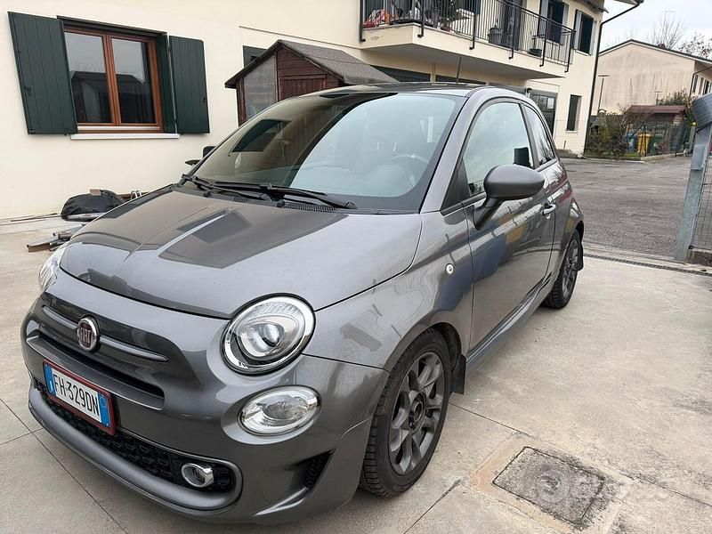 Usata Fiat 500S Sport 95 CV (69 kW) 2017 Grigio Utilitaria