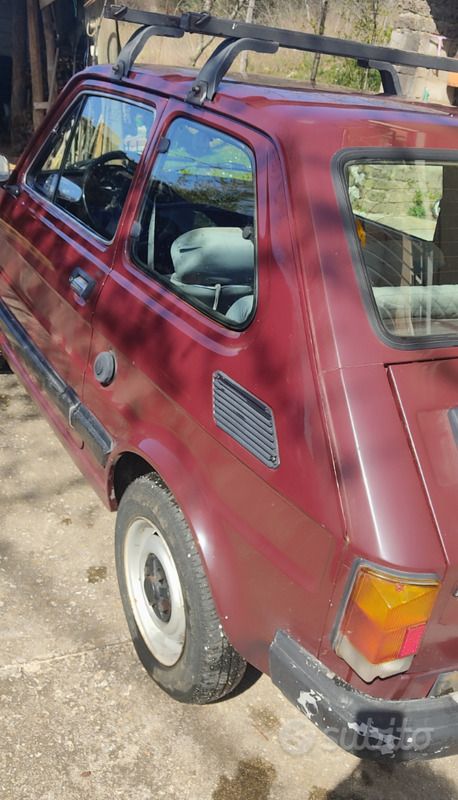 Usata Fiat 126 24 CV (17 kW) 1980 Rosso Utilitaria