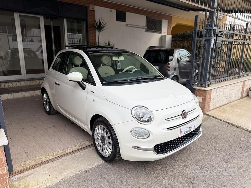 Usata Fiat 500 Lounge 69 CV (50 kW) 2017 Bianco Berlina