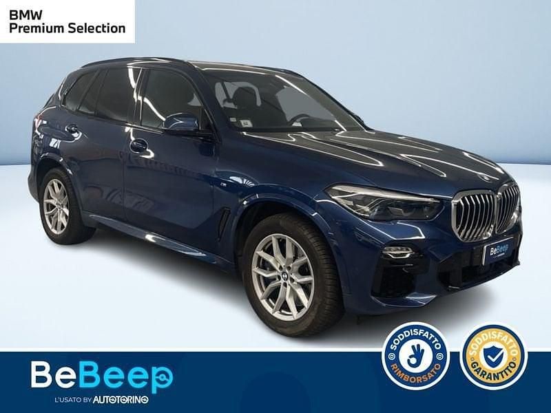 Usata BMW X5 M Sport 265 CV (194 kW) 2020 Blu metallizzato SUV
