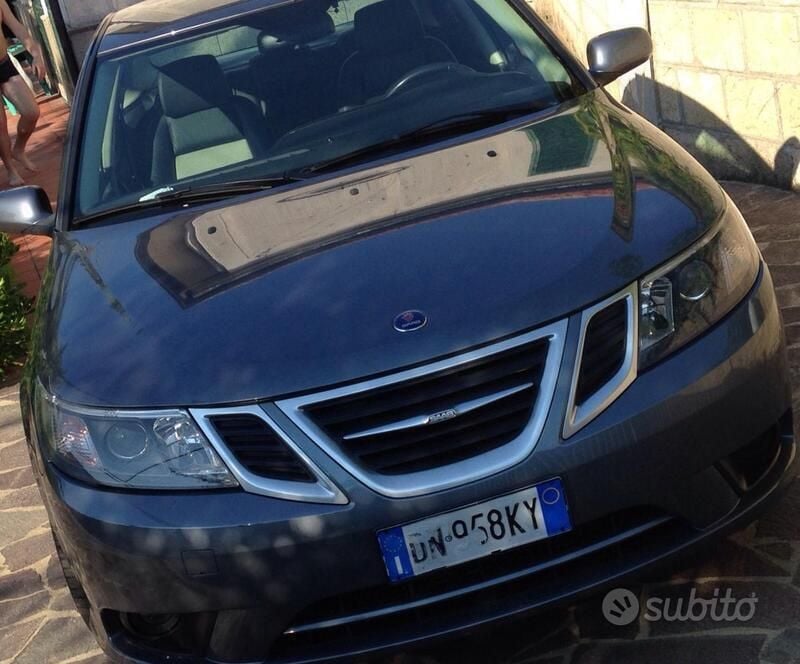 Usata Saab 9-3 150 CV (110 kW) 2008 Grigio Berlina