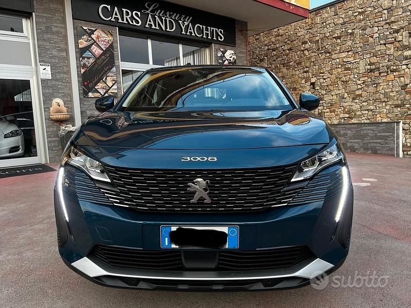 Usata Peugeot 3008 130 CV (95 kW) 2021 Blu SUV