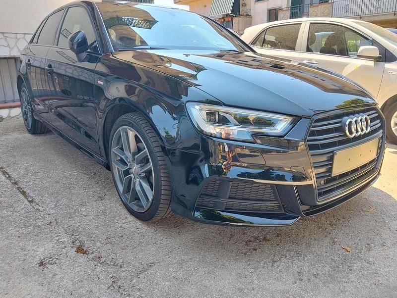 Usata Audi A3 S-Line 150 CV (110 kW) 2020 Nero Berlina
