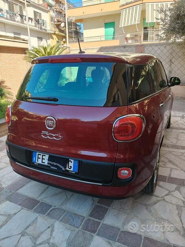 Usata Fiat 500L 120 CV (88 kW) 2016 Rosso Monovolume