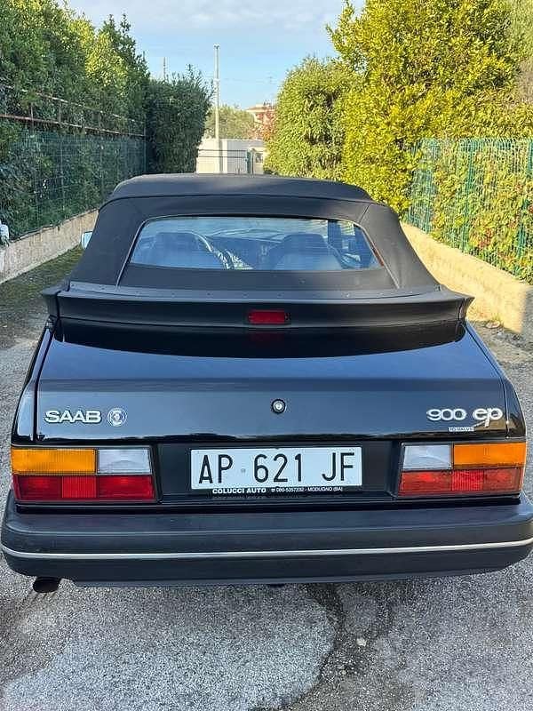 Usata Saab 900 141 CV (103 kW) 1992 Nero Cabrio