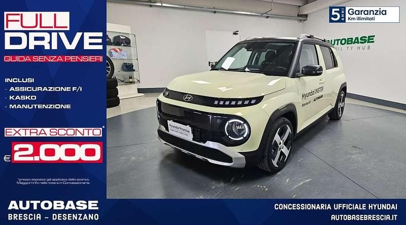 Usata Hyundai Inster 27 kW (38 CV) 2025 Buttercream yellow Utilitaria