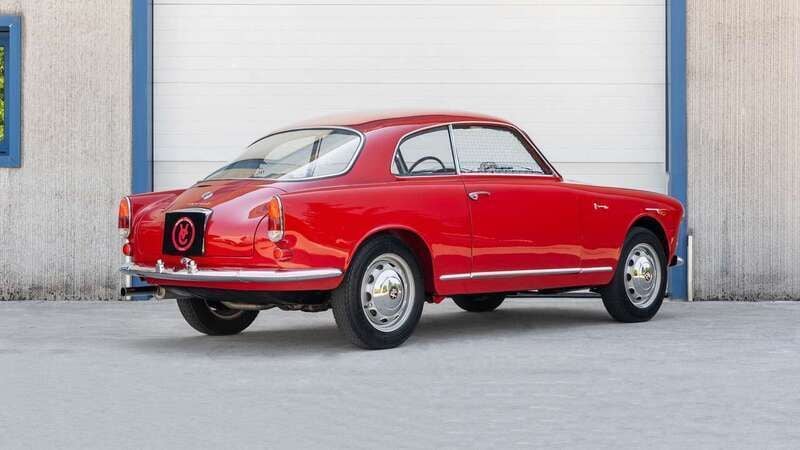 Usata Alfa Romeo Giulietta Sprint 80 CV (58 kW) 1962 Rosso Utilitaria