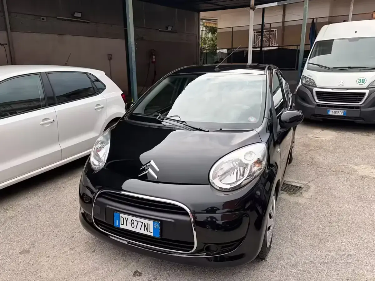 Usata Citroën C1 Seduction 68 CV (50 kW) 2009 Nero Utilitaria