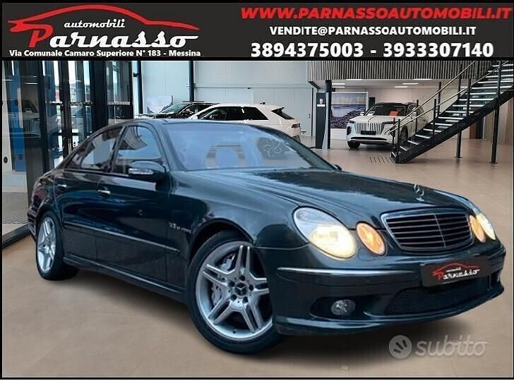 Usata Mercedes E55 AMG AMG 476 CV (350 kW) 2003 Grigio Berlina