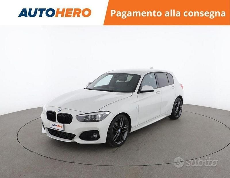 Usata BMW 118 M Sport 136 CV (100 kW) 2018 Bianco Utilitaria