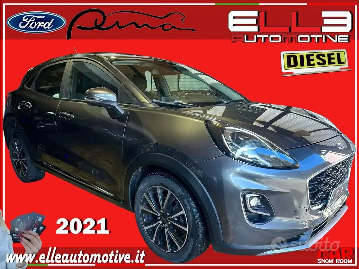 Usata Ford Puma Titanium 120 CV (88 kW) 2021 Grigio SUV