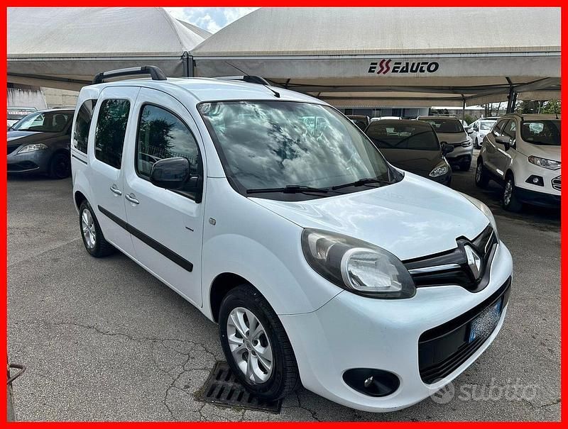 Usata Renault Kangoo 90 CV (66 kW) 2016 Bianco Monovolume
