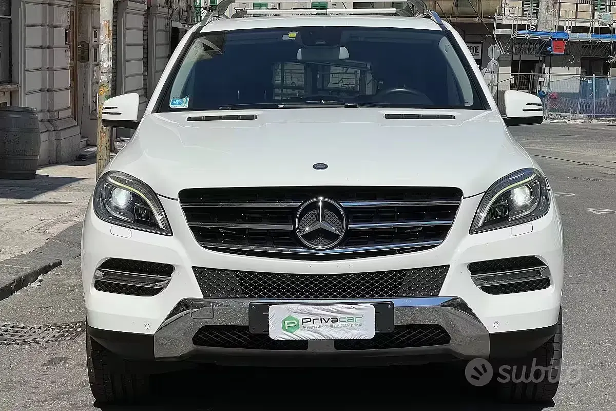 Usata Mercedes ML250 204 CV (150 kW) 2015 Bianco SUV