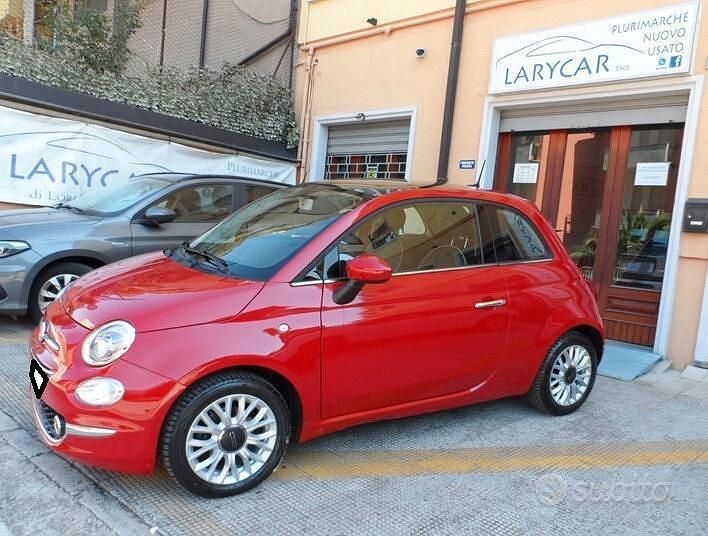Usata Fiat 500 Lounge 70 CV (51 kW) 2020 Rosso Utilitaria