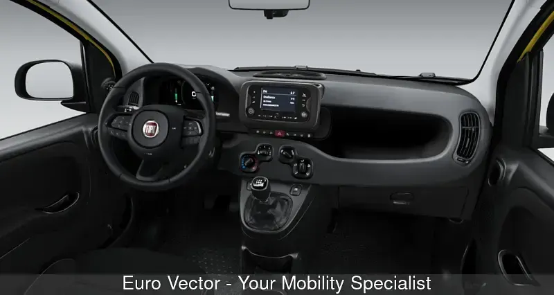 Usata Fiat Panda S 70 CV (51 kW) 2024 Giallo Utilitaria