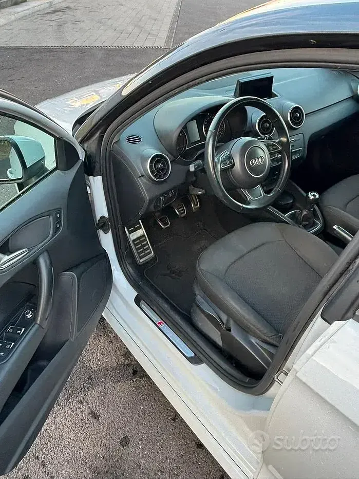 Usata Audi A1 Sportback S-Line 82 CV (60 kW) 2018 Bianco Utilitaria