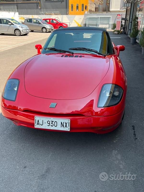 Usata Fiat Barchetta 1995 Rosso Cabrio